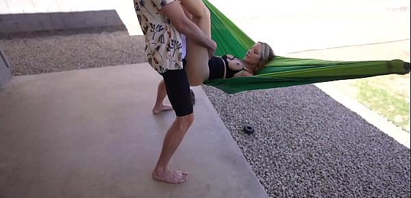  Fucking in a Hammock Outside